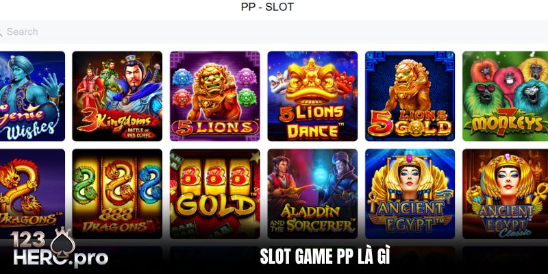 Giới thiệu slot game PP