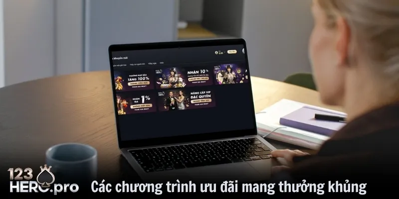 Các chương trình ưu đãi mang phần thưởng khủng