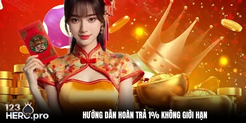 Cách nhận hoàn trả 1% không giới hạn