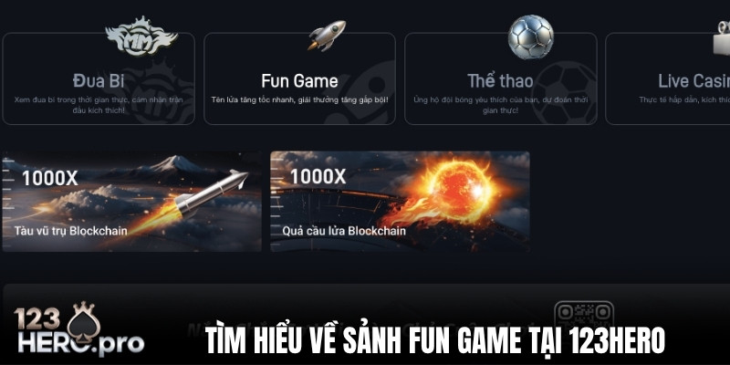 Tổng quan về Fun game tại 123hero