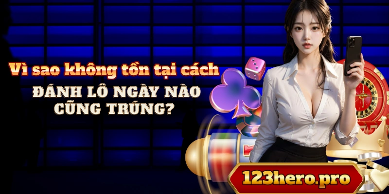 Vì sao không tồn tại cách đánh lô ngày nào cũng trúng?