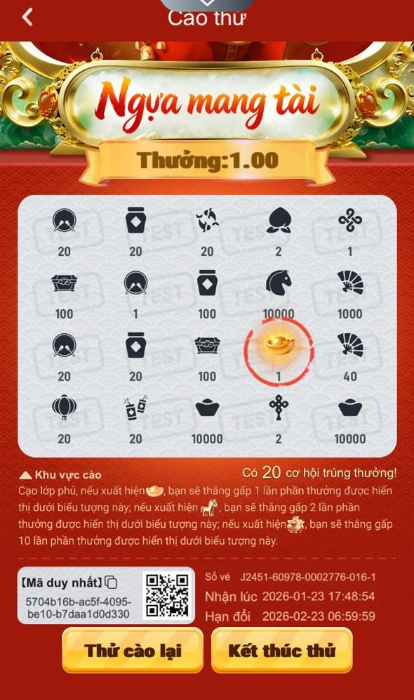 Những phần thưởng giá trị dù nhỏ hay lớn đều có thể tích lũy để đỗi thưởng tại 123hero